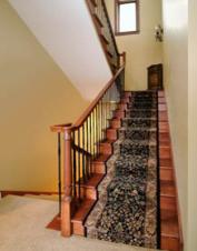 Stair runner.